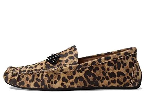 Cole Haan Tully Driver Leopard Print Suede 5.5 B (M)