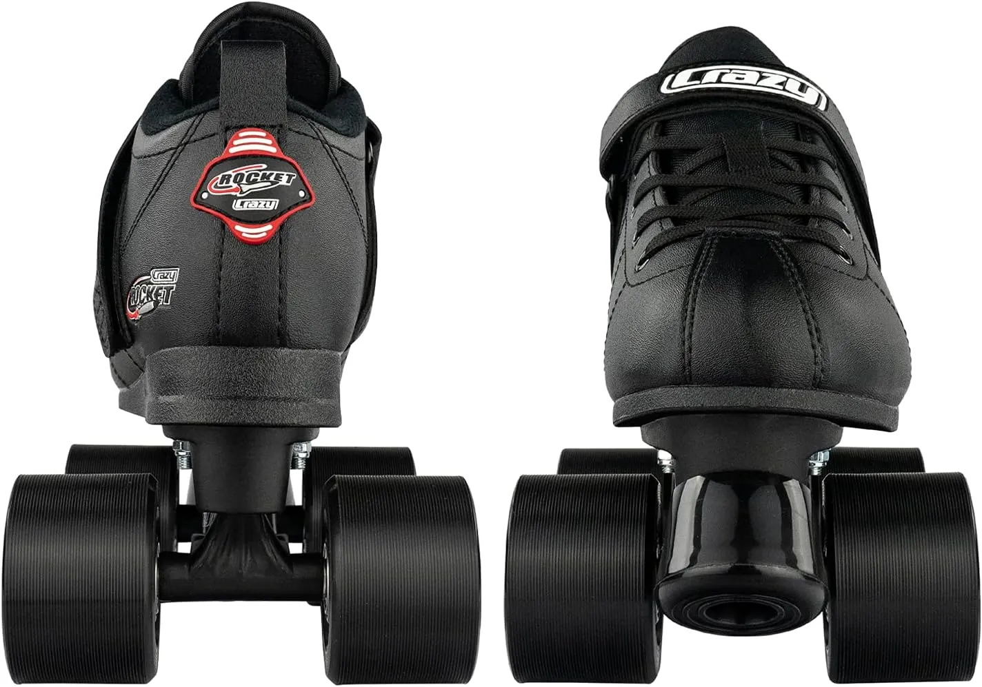 Crazy Skates Rocket Roller Skates - Quad Skates for Men and Women