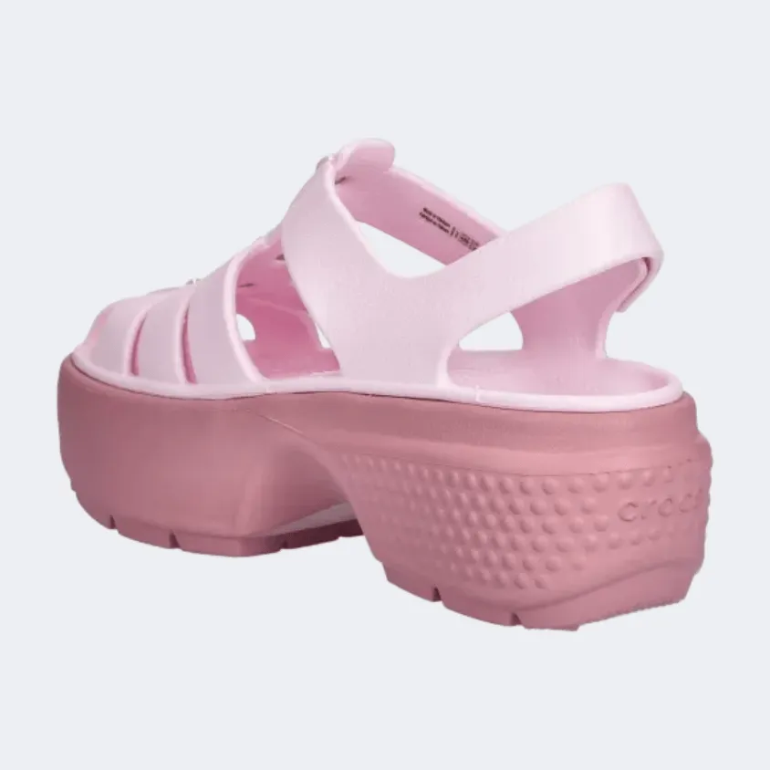 Crocs Stomp Fisherman Pearl Unisex Lifestyle Sandal Pink