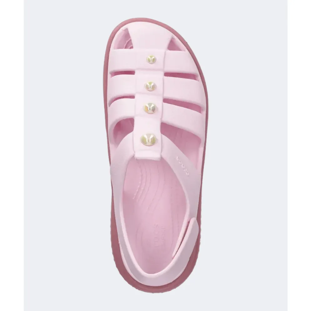Crocs Stomp Fisherman Pearl Unisex Lifestyle Sandal Pink