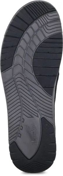 Dansko Black Laraine Waterproof Nubuck Slip-On Womens Sneakers 5905-101000