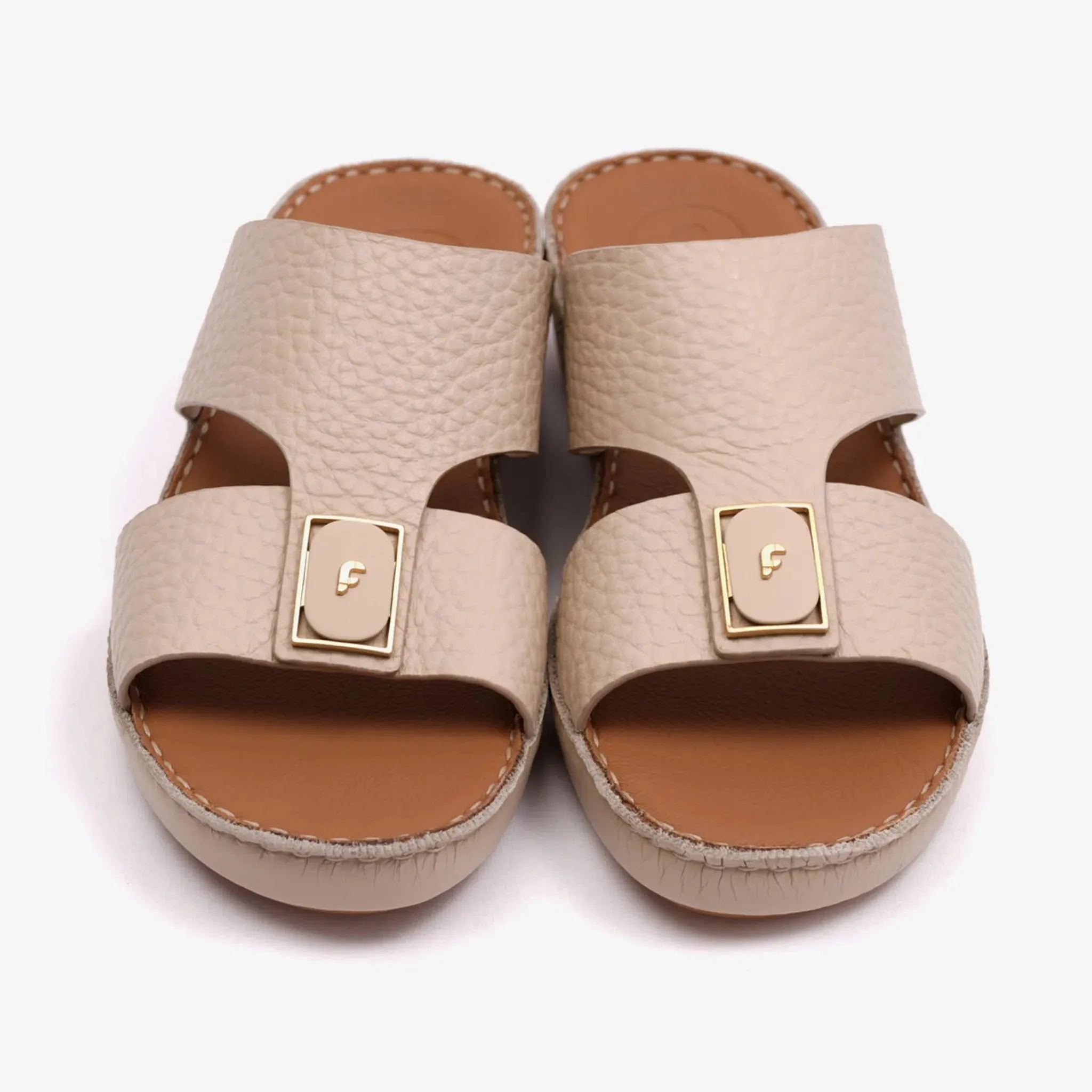 DAVINCI TIMELESS HAMMERED ARABIC SANDALS SAHARA