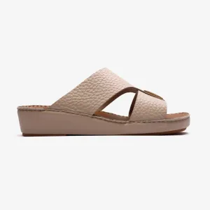 DAVINCI TIMELESS HAMMERED ARABIC SANDALS SAHARA