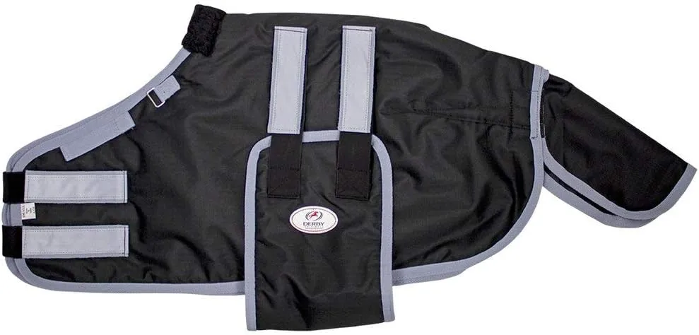 Derby Originals 600D Ripstop Waterproof Reflective Safety Winter Foal and Mini Horse Turnout Blanket 150g Medium Weight