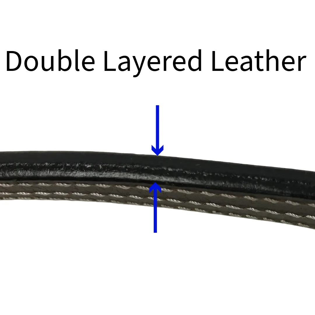 Derby Originals American Elegance Series Triple Stitch Leather Halter