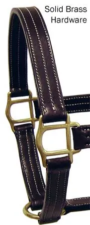 Derby Originals American Elegance Series Triple Stitch Leather Halter