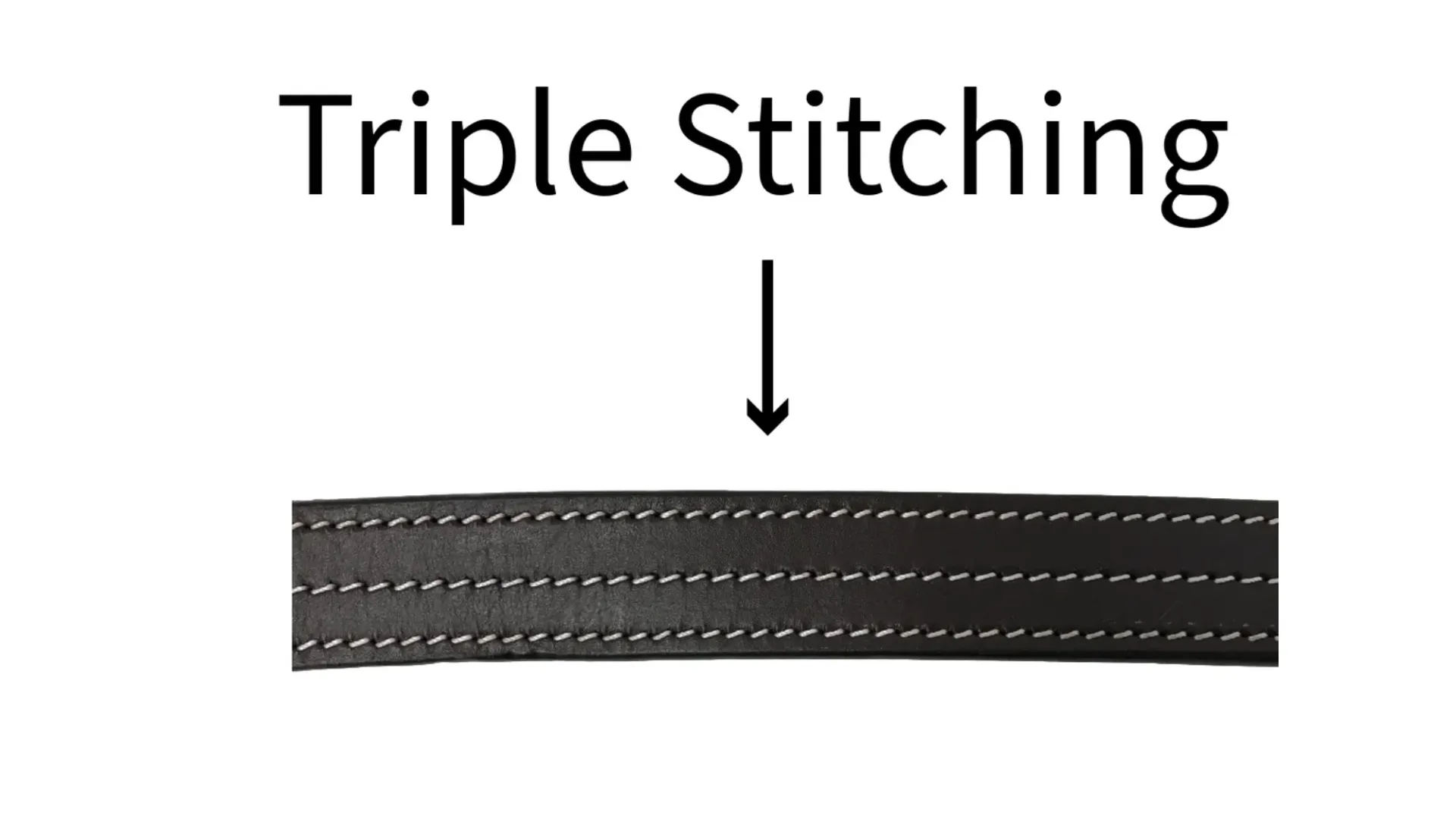 Derby Originals American Elegance Series Triple Stitch Leather Halter