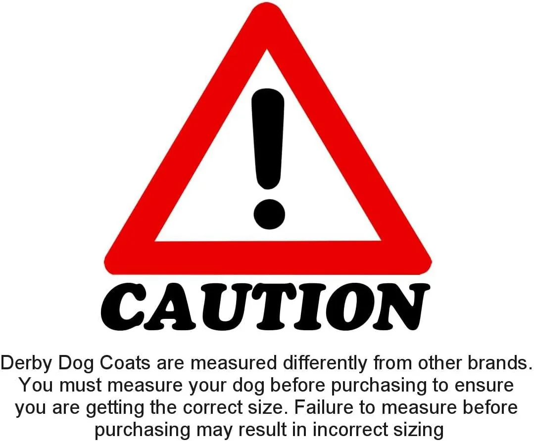 Derby Originals Horse Tough 600D Ripstop Waterproof Winter Dog Coat 150g Medium Weight