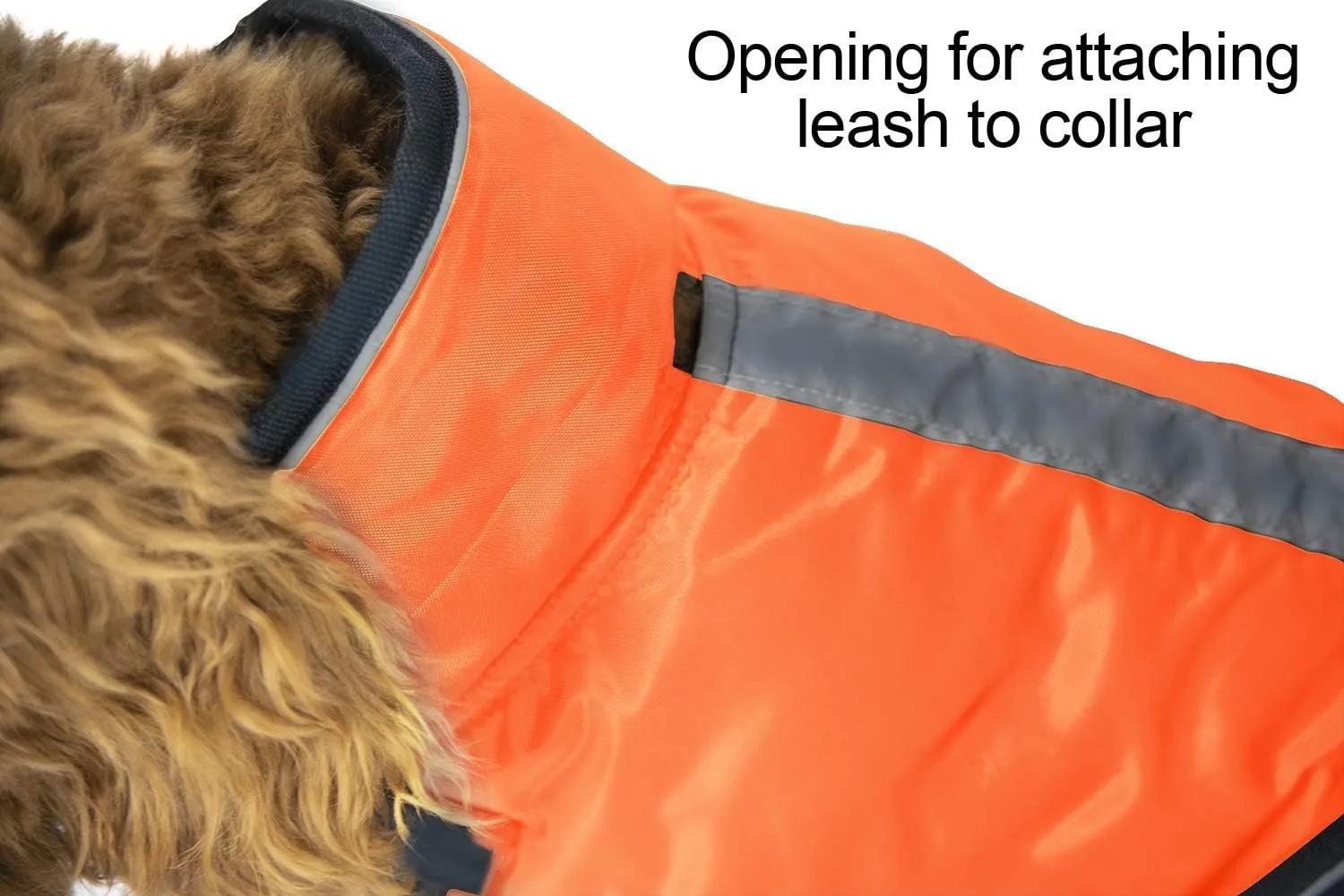 Derby Originals Urban Pet 420D Water Resistant Reflective Winter Dog Parka with Neck Cover & Harness Compatible Opening 220g Heavy Weight