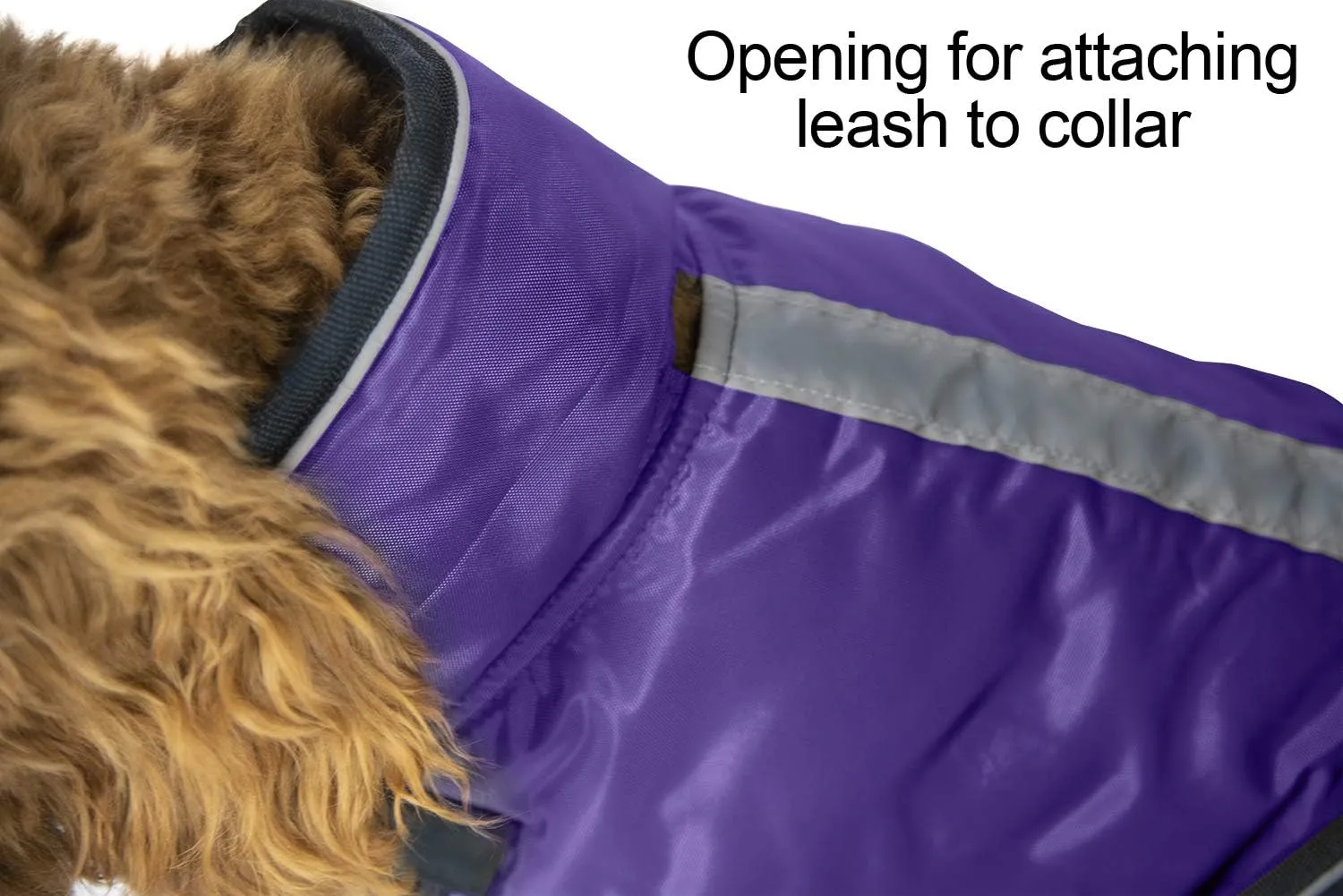 Derby Originals Urban Pet 420D Water Resistant Reflective Winter Dog Parka with Neck Cover & Harness Compatible Opening 220g Heavy Weight