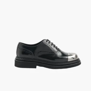 Dolce & Gabbana Brushed calfskin derby Men's shoes