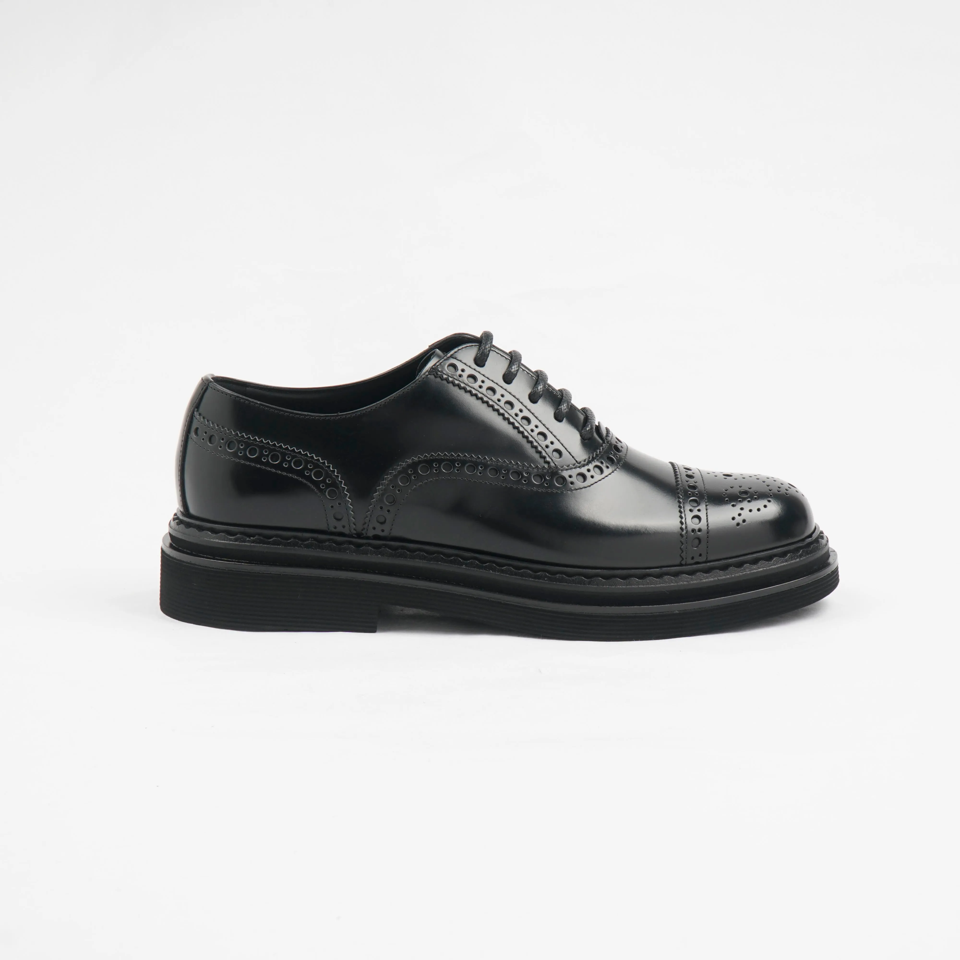 Dolce & Gabbana Brushed Calfskin Oxfords