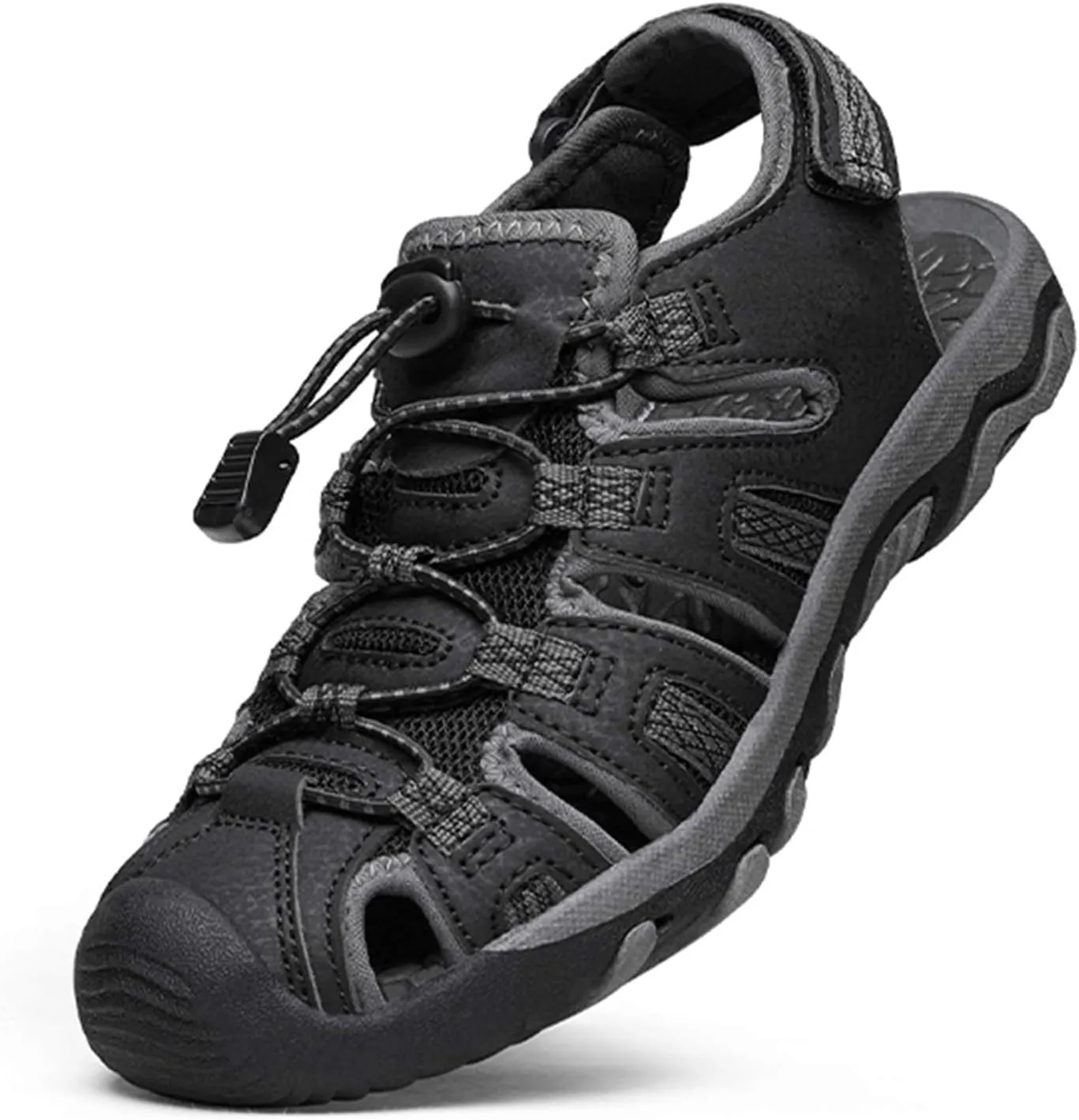 DREAM PAIRS Boys Girls Summer Outdoor Athletic Sport Sandals Walking Hiking Hook and Loop Adjustable Multicolor for Toddler/Little/Big Kids