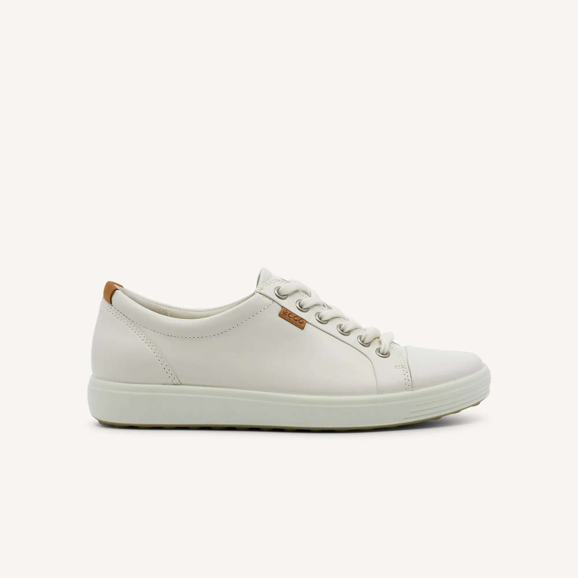 Ecco Soft 7 White Womens