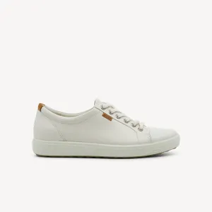 Ecco Soft 7 White Womens