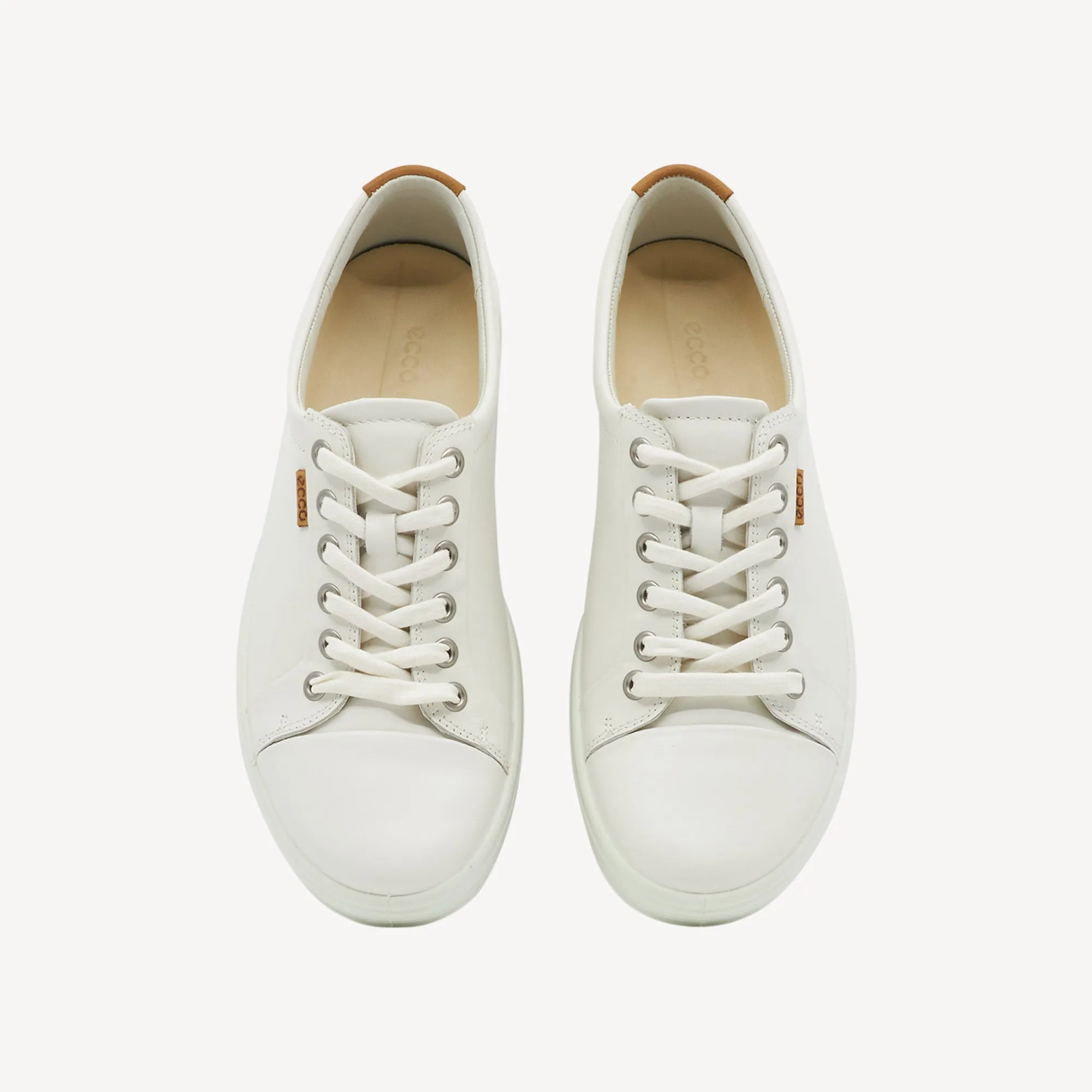Ecco Soft 7 White Womens