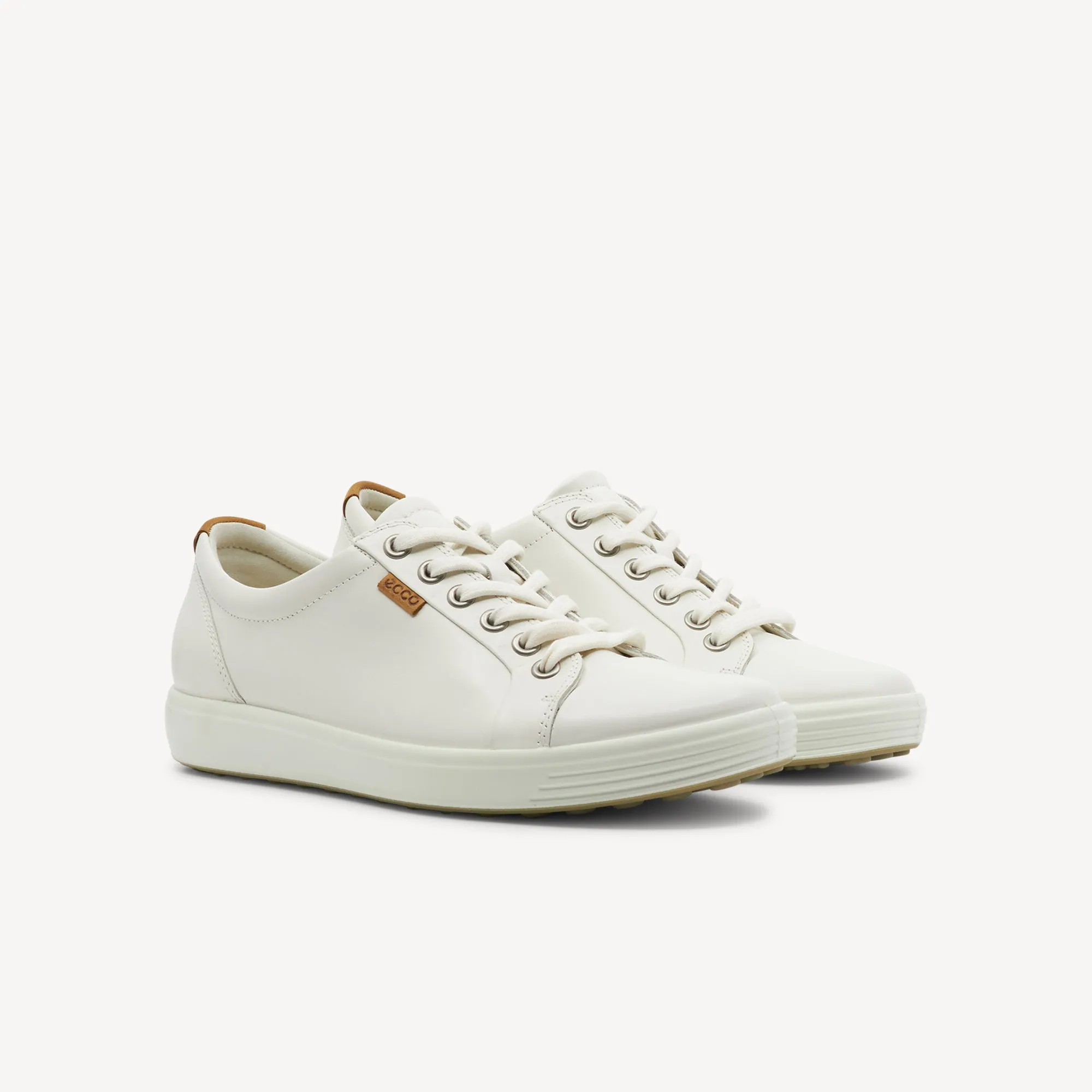 Ecco Soft 7 White Womens