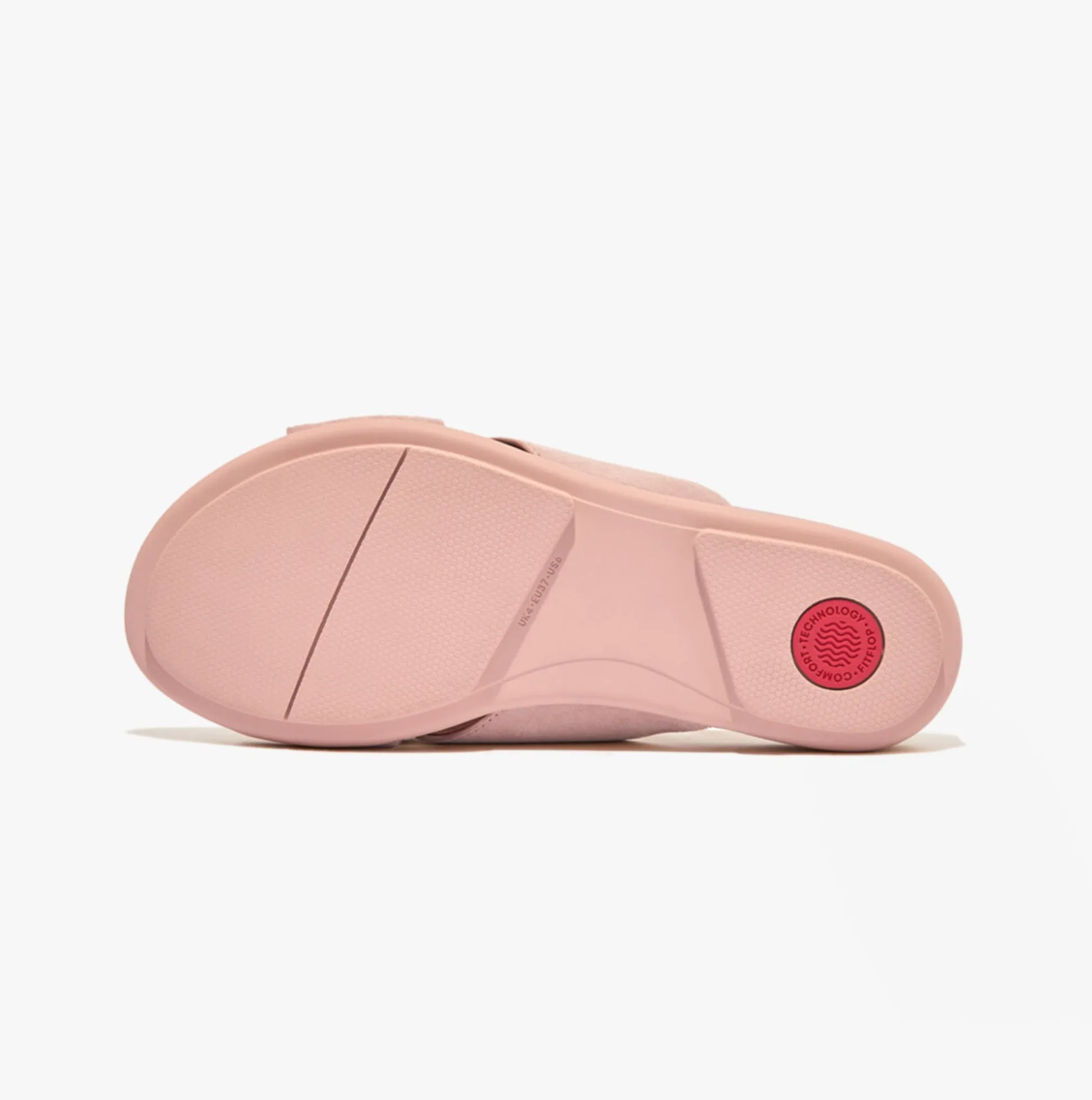 FitFlop GRACIE Womens Crossover Sliders Beige Buff