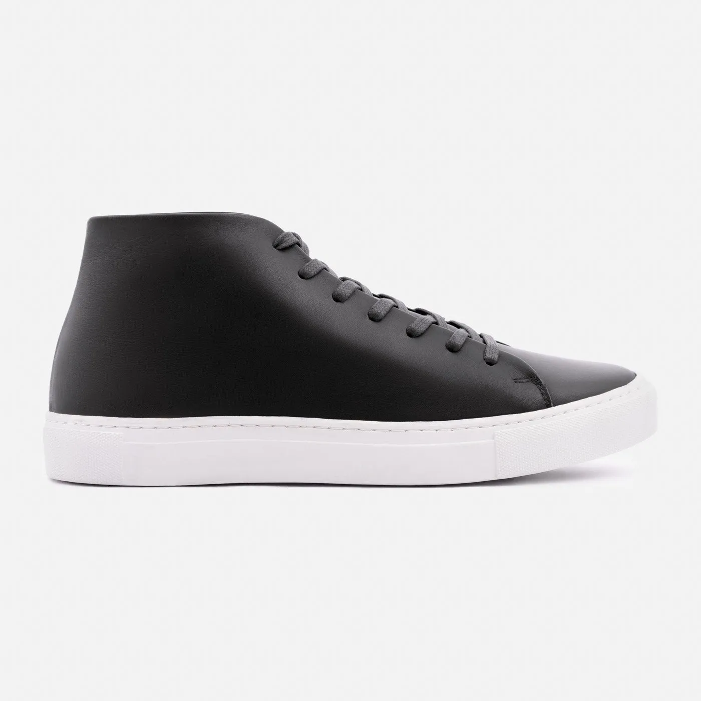 Flexible customer care High Black Leather Reid Sneakers Diverse options Top -