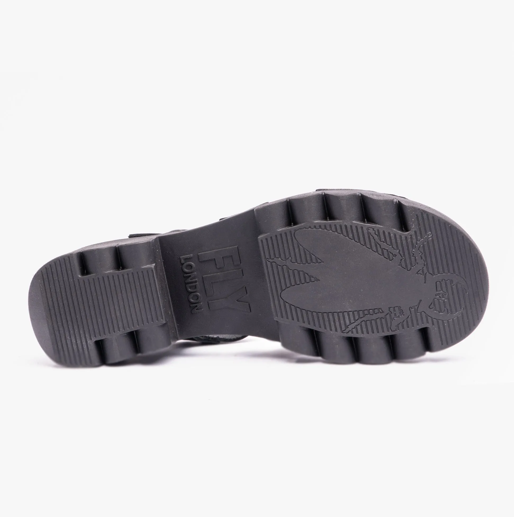 Fly London EGLY520FLY Womens Sandals Black