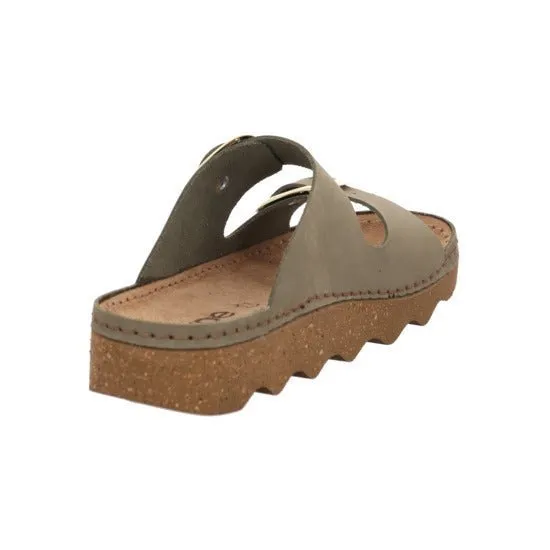 'Foggia-D' women's home slipper - Green