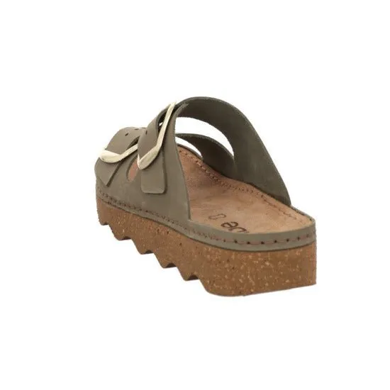 'Foggia-D' women's home slipper - Green