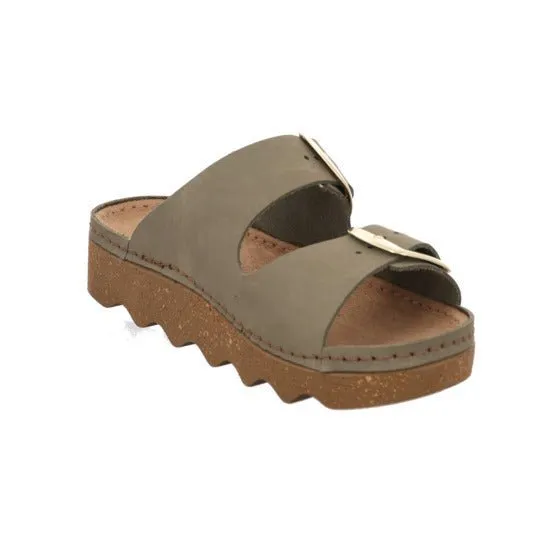 'Foggia-D' women's home slipper - Green