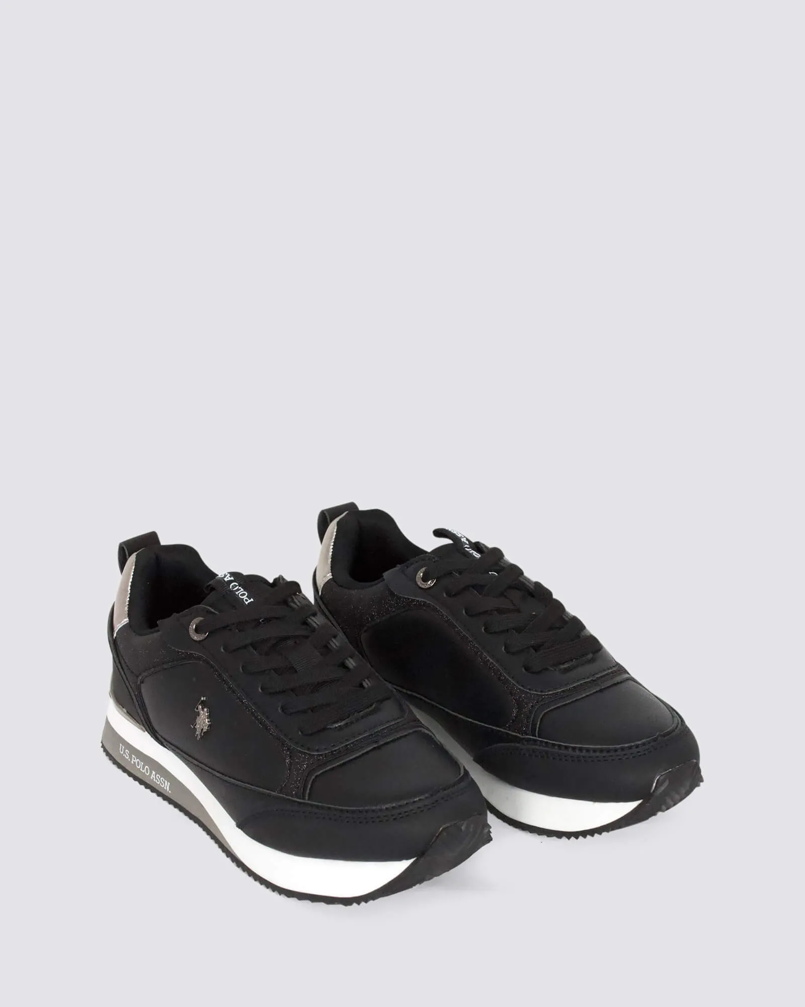 FRISBY WOMENS SNEAKERS BLACK