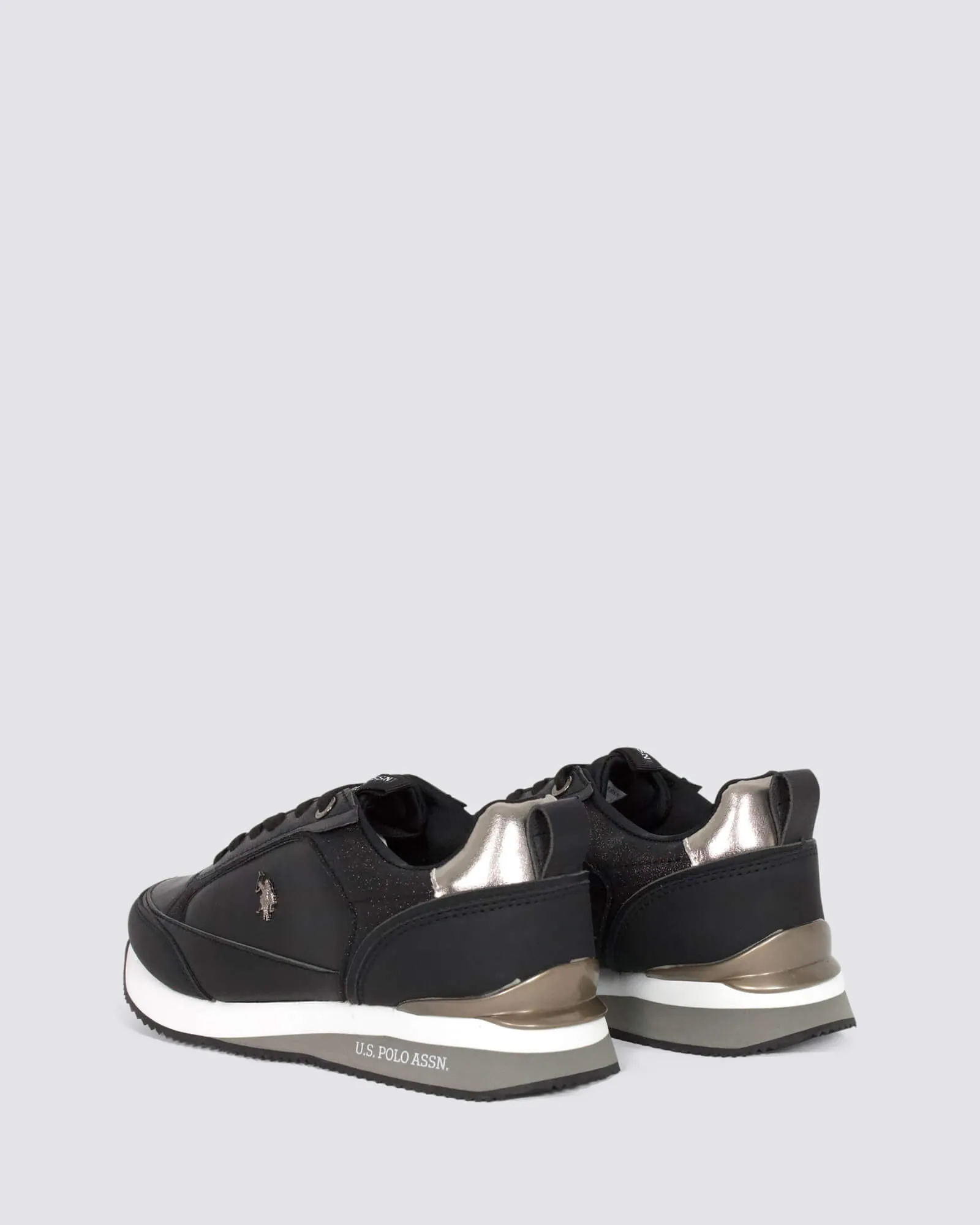 FRISBY WOMENS SNEAKERS BLACK