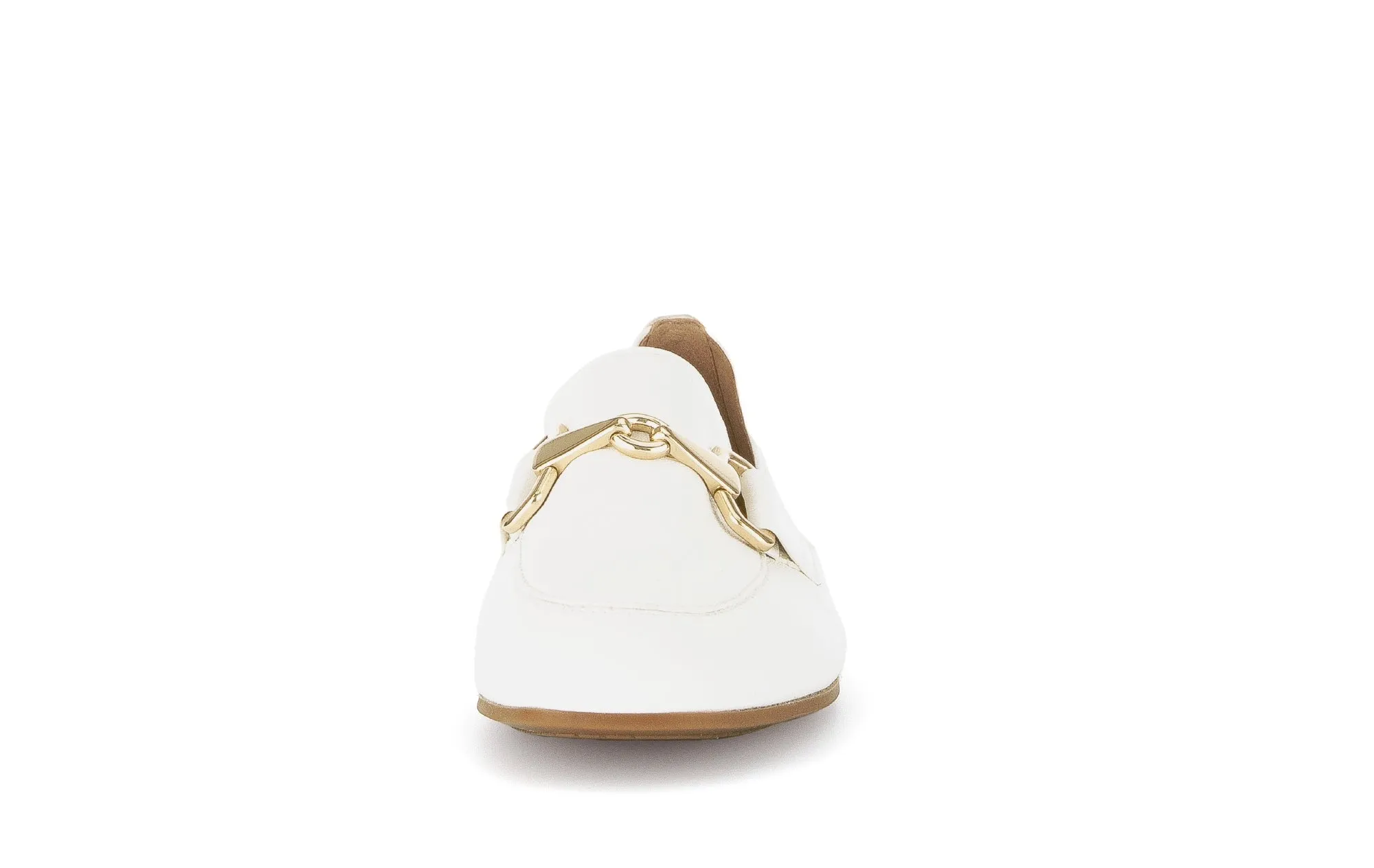 GABOR - 45.211.20 FLAT LOAFER - CREAM LEATHER