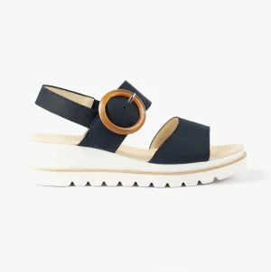 Gabor YEO Womens Sandals Blue