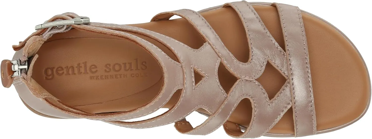 Gentle Souls by Kenneth Cole Women's Hallie Flat Sandal