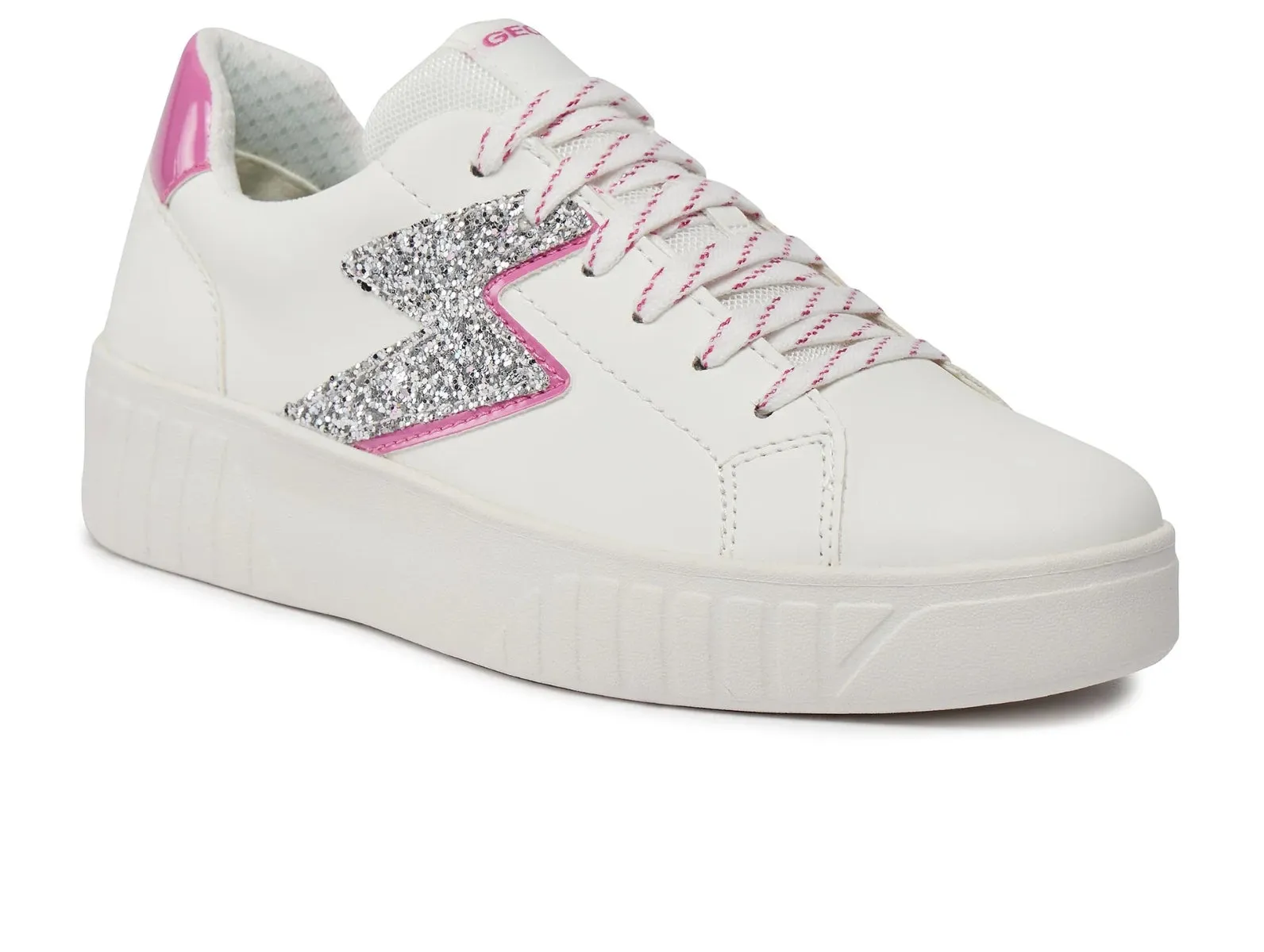 GEOX Mikiroshi J45DVA - White Fuchsia