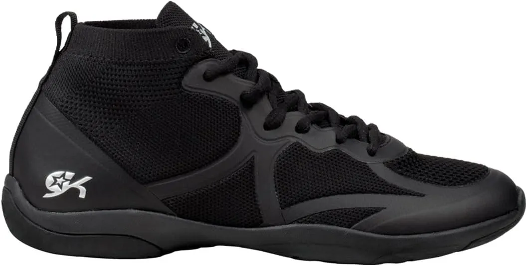 GK All-Star Cheer Hi-Flyer Mid-Top Shoe - Flexible Performance Cheerleading Sneaker - Women's Sizes