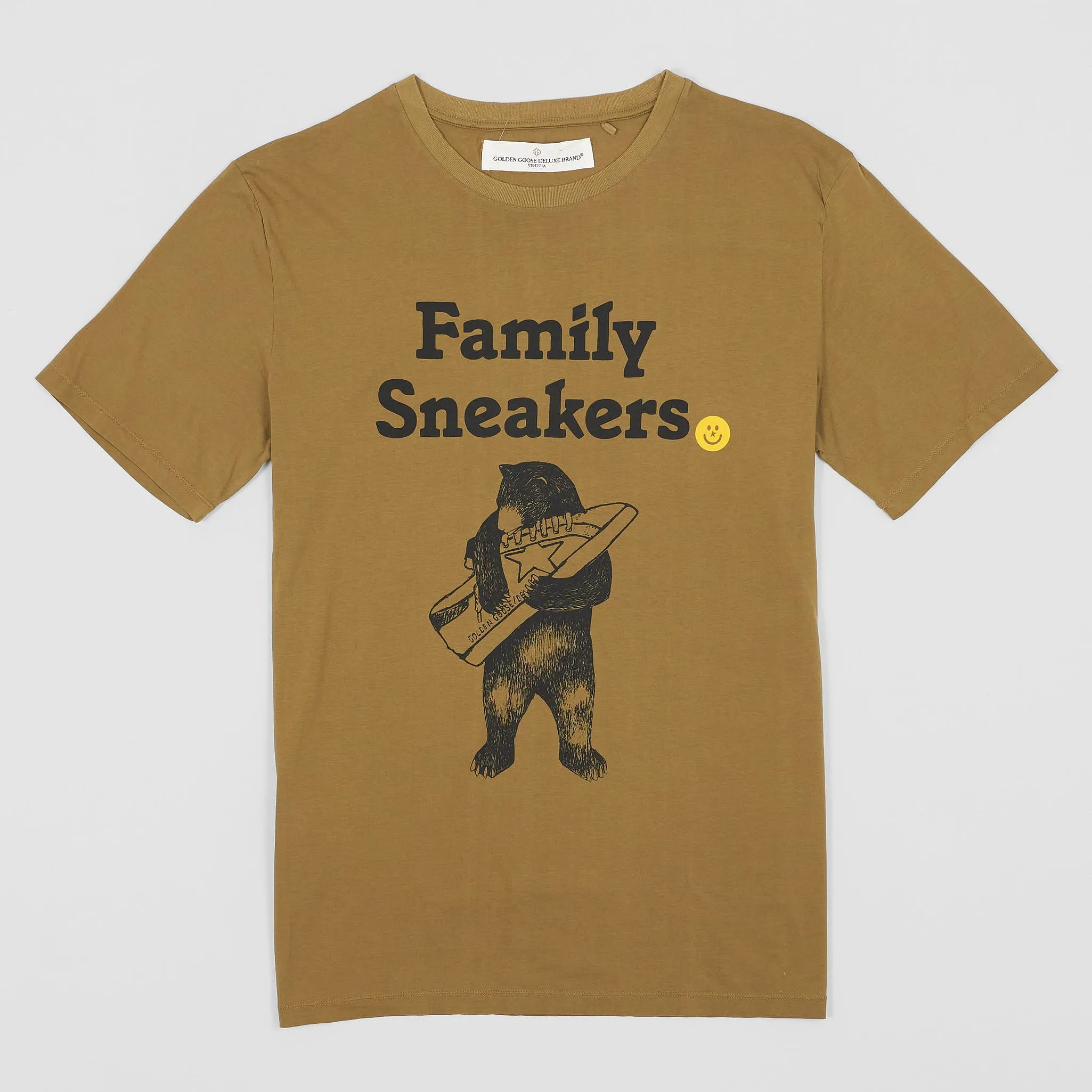 Golden Goose Printed Short Sleeve Crew Neck T-Shirt