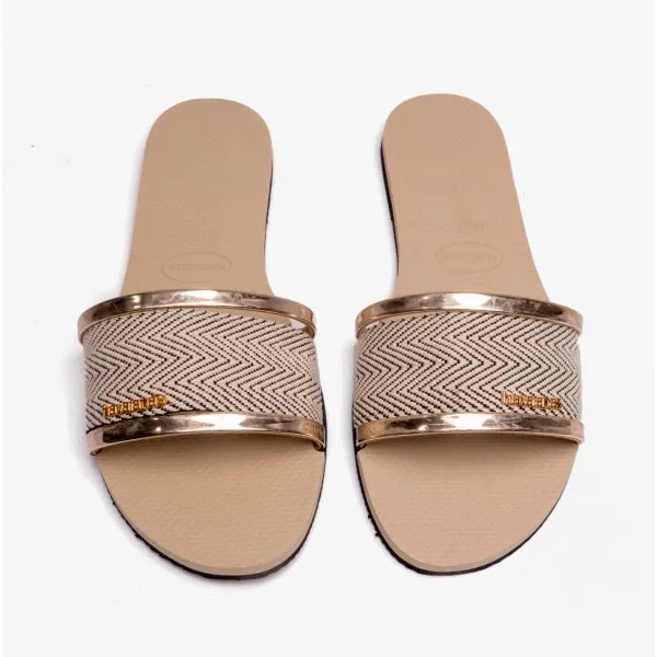 Havaianas HAV YOU TRANCOSO PREMIUM City Womens Sliders Sand Grey