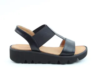 Heavenly Feet RITZ Womens Sandals Black
