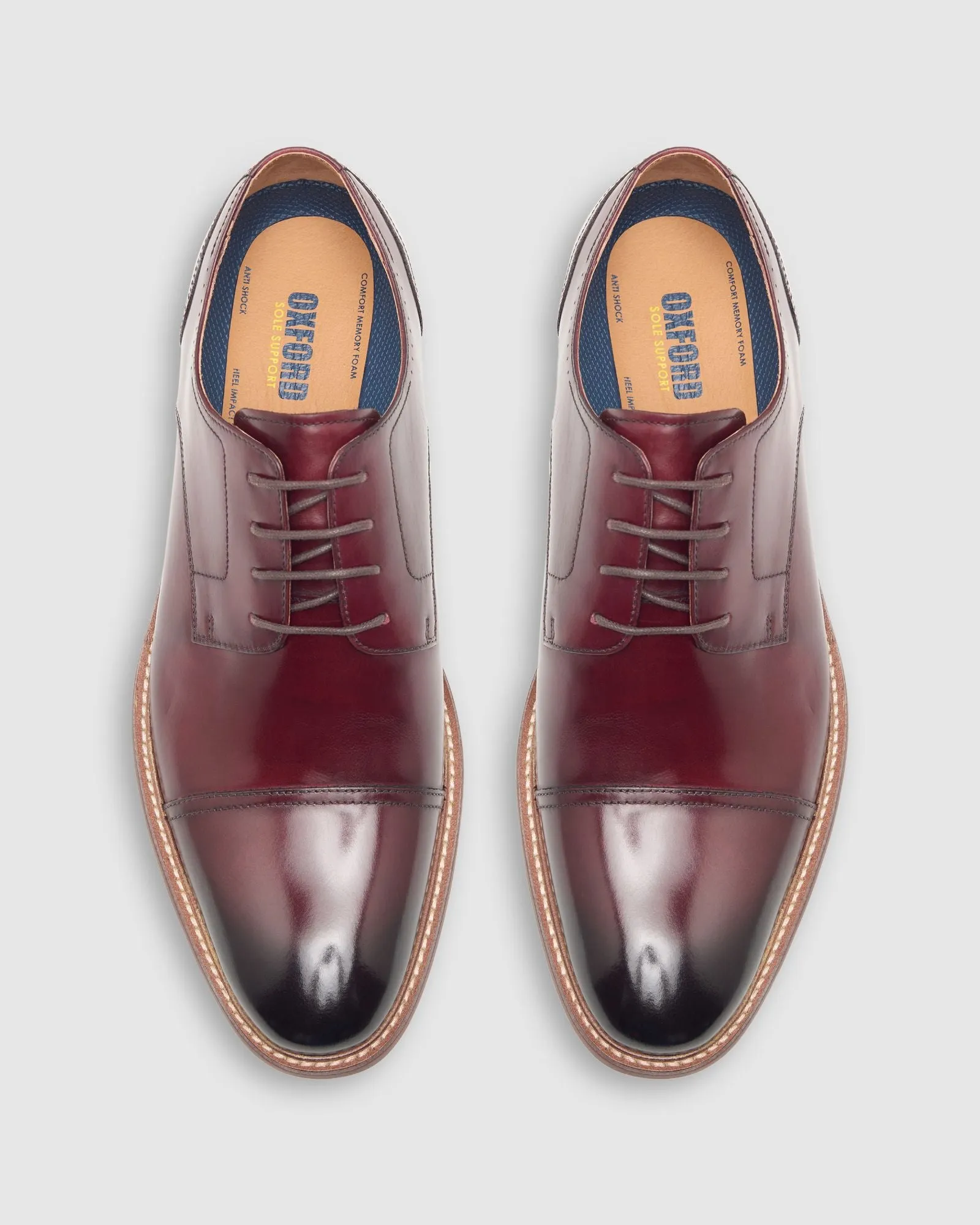 Hudson Toe Cap Derby Shoe