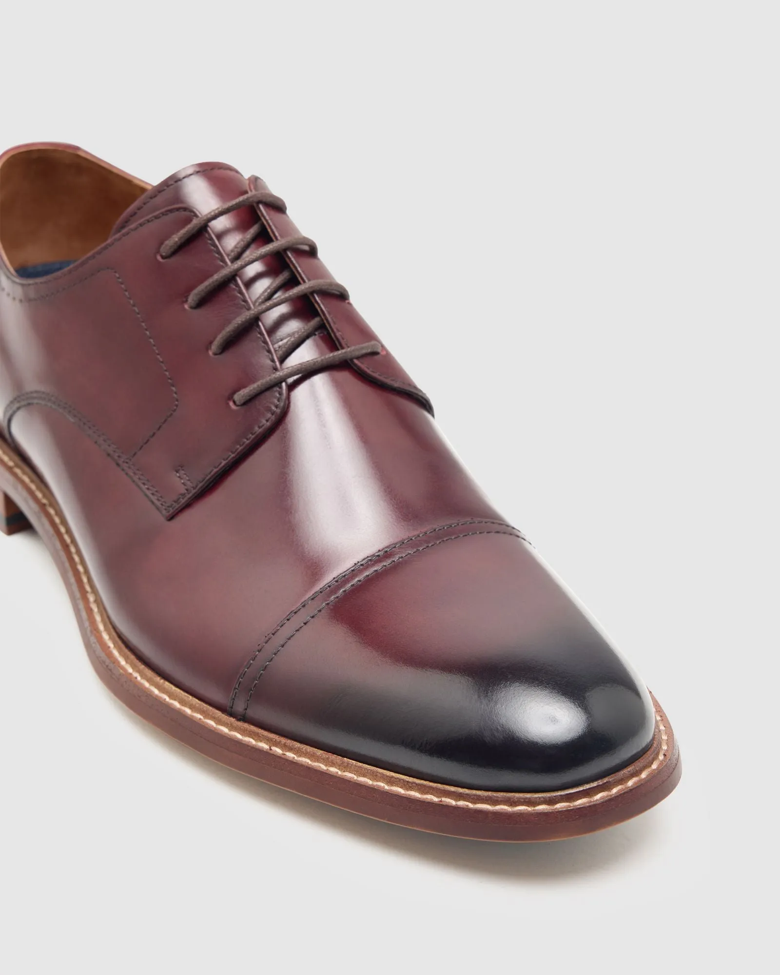 Hudson Toe Cap Derby Shoe