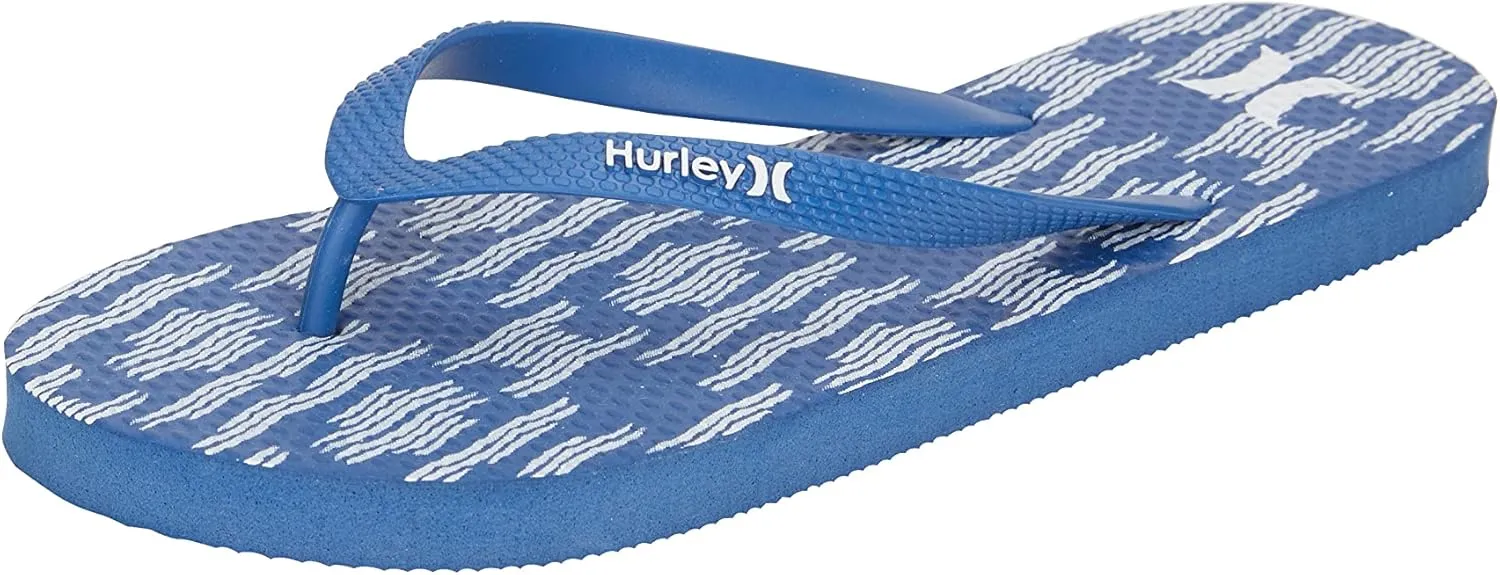 Hurley Women's Flip Flops Cute Casual Summer Thongs Comfort Slip-on Sandal Beach Wear