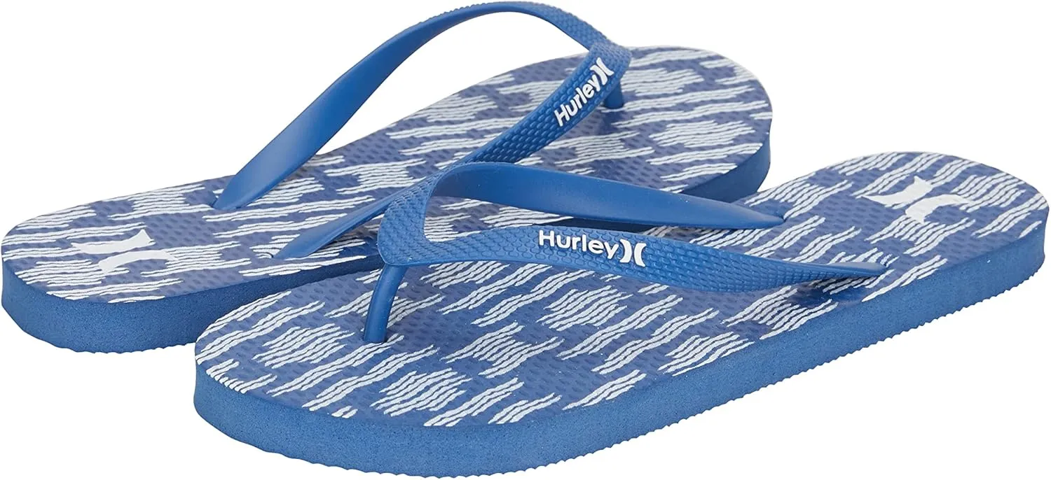 Hurley Women's Flip Flops Cute Casual Summer Thongs Comfort Slip-on Sandal Beach Wear