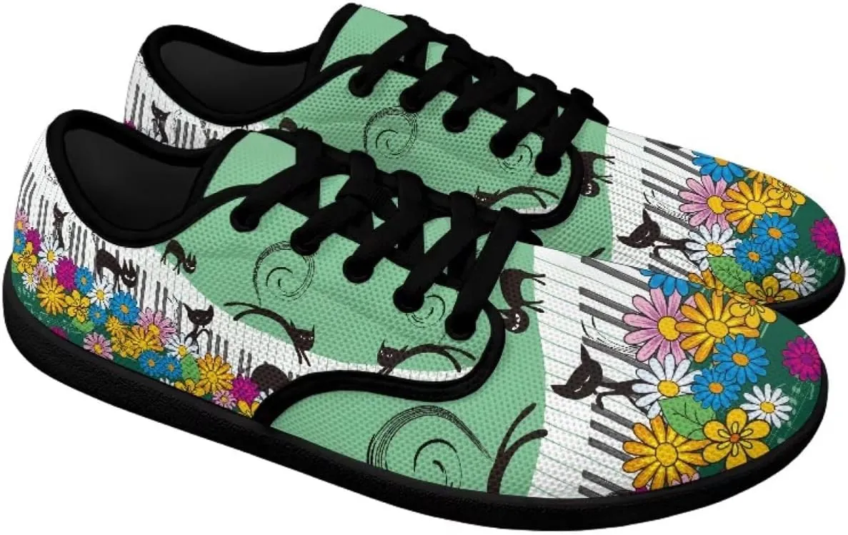Jeiento Music Theme Hike Barefoot Shoes Men, Grounded Footwear Barefoot for Womens Mens
