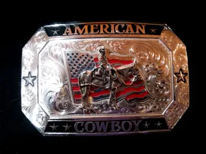 Jewelry - Montana Silversmith - Buckle - American Cowboy