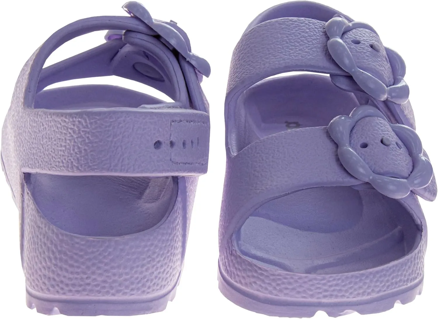 Josmo Kids Double Buckle Sandals Boys Girls Adjustable Back Strap Summer Beach Pool Sandal (Size 5-10 Toddler)