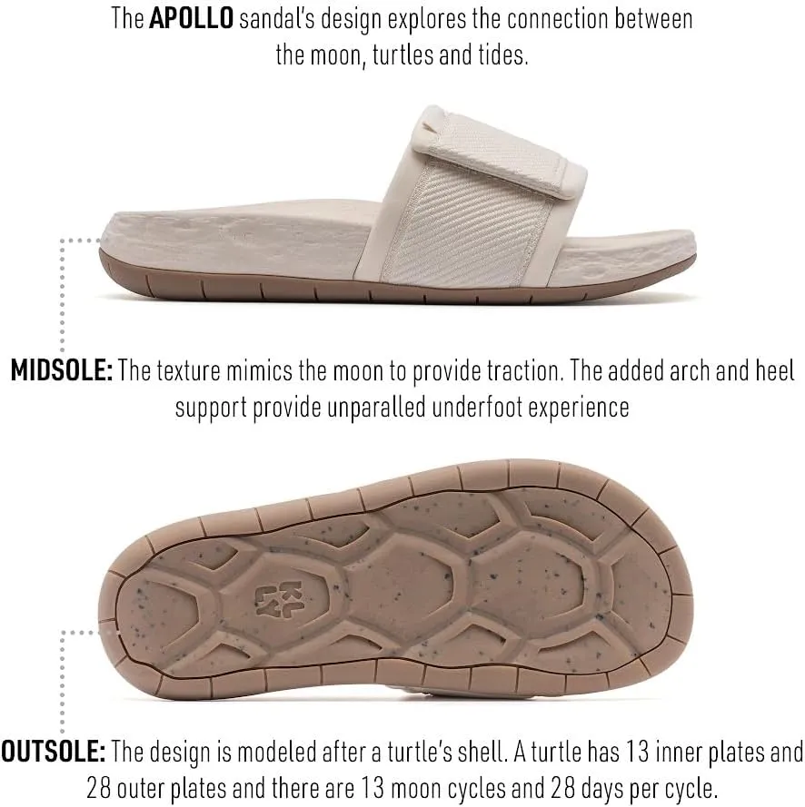 Kelly Slater Apollo Mens Slides | Water Resistant | Men's Beach Sandals | Mens Sandals | Slides For Men | Eco Friendly | Arch Support | Beach Shoes Men
