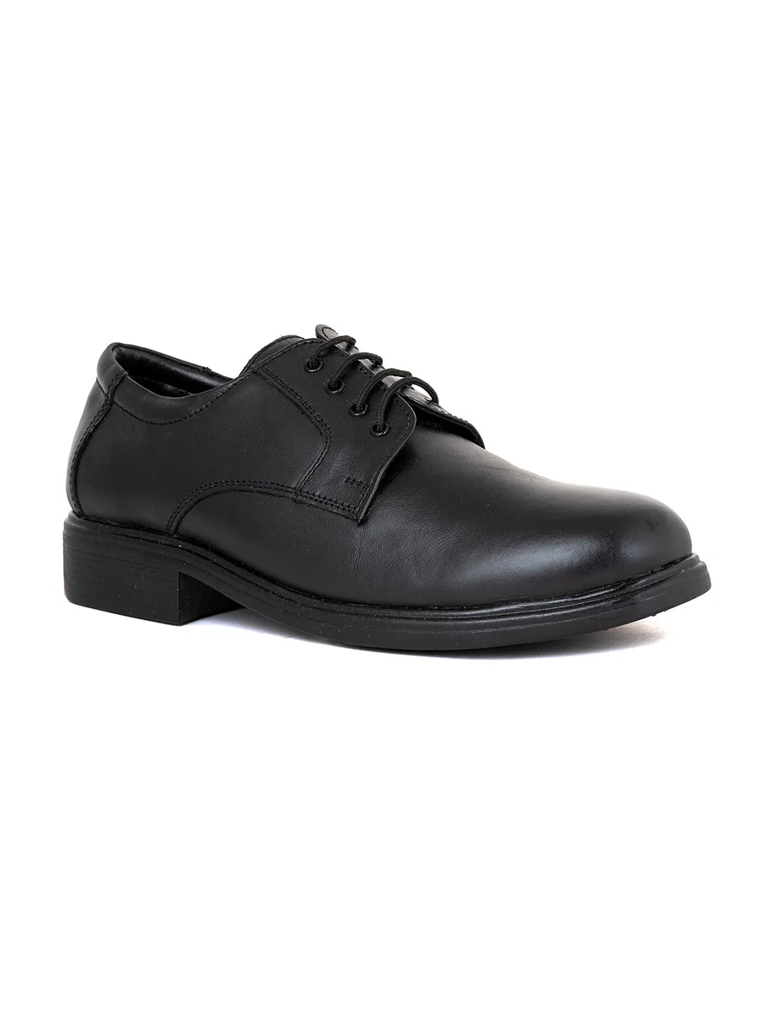 Khadim Leather Derby School Shoe for Baby Boys - 2.5-5.5 yrs