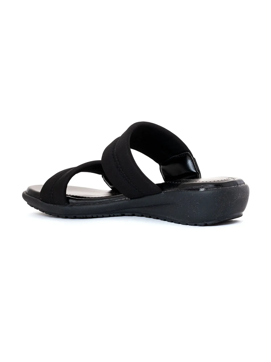 Khadim Softouch Wedge Heel Mule Slip On Sandal for Women