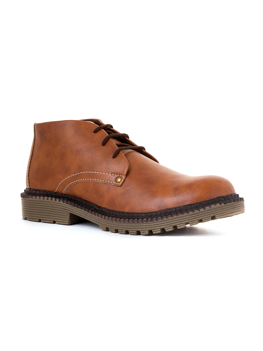 Khadim Turk Casual Derby Boots for Men