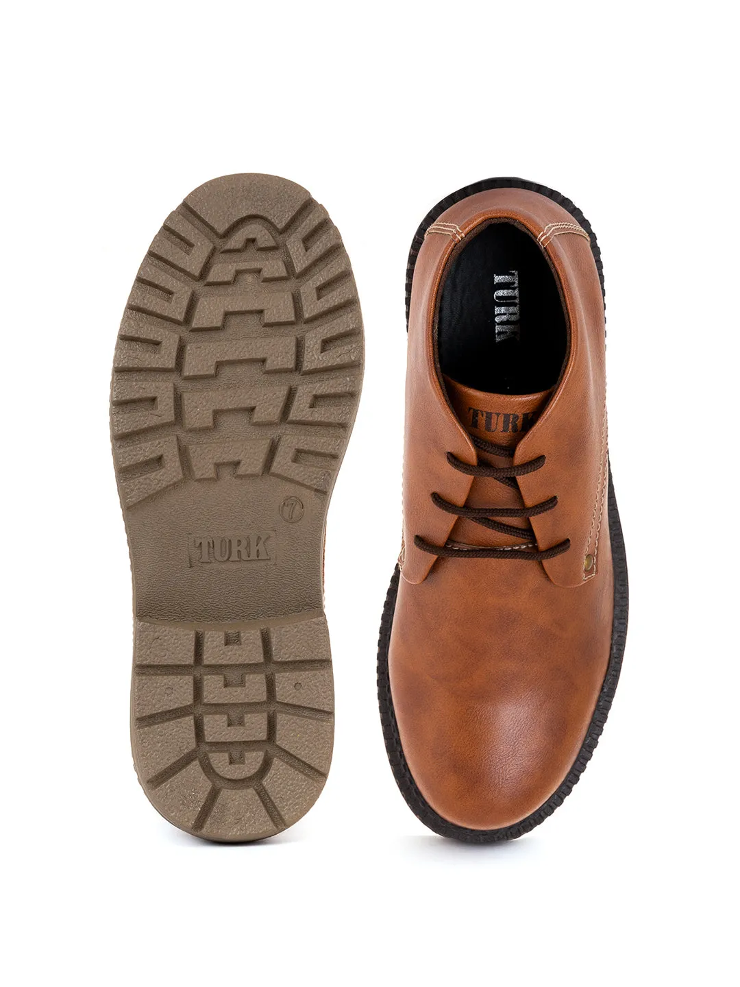 Khadim Turk Casual Derby Boots for Men
