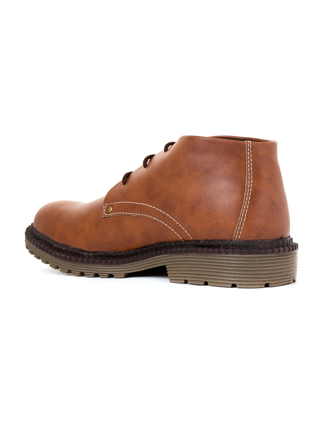 Khadim Turk Casual Derby Boots for Men